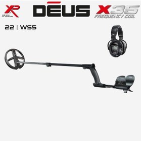 Resim XP Deus Dedektör - 22,5cm X35 Başlık, WS5 Kulaklık 