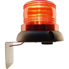 Resim Mesan Ø90 Ikaz Lamba LED Buzzer L Montaj Ms 726 Kırmızı 220VAC 