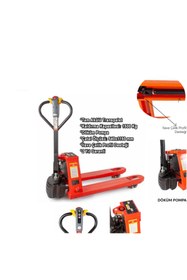 Resim Rolwal 1500 Kg Tam Akülü Transpalet Döküm Pompa 