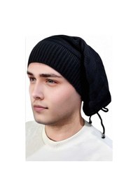 Resim Uniquetrenders 2'li Erkek Kışlık Triko Örgü Bere Ve Boyunluk Siyah-camel Camel - Siyah 