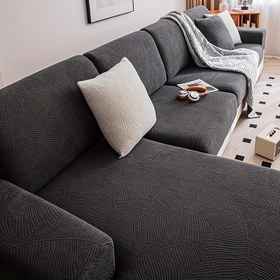 Resim Evrensel Kanepe Minderi Kılıf Seti: Tekli, Çiftli, Üçlü ve Dörtlü Koltuk Kanepeler için Uygundur - Klasik Stil, Makinede Yıkanabilir, Kumaş Koruma, Süslemesiz, Yumuşak Pamuk Malzeme, Diğer İşçilik, Baskısız, 250-300g Kumaş Ağırlığı 