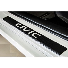 Resim Cıvıc Eşik Karbon Boya Koruma 4 Lu Set 