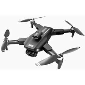 Resim 4K HD Kameralı Katlanabilir Drone Engel Tanıma Canlı Görüntü Aktarımı Uzaktan Kumandalı Uzun Menzil (Siyah) 