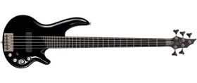 Resim Cort CR5BK Bas Gitar | Curbow Tasarımı Siyah 