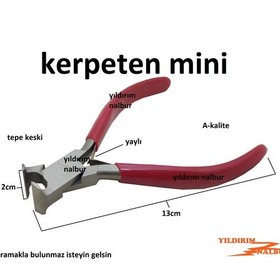 Resim Kerpeten Mini Tepe Keski Profesyonel Hobi Kerpeten Küçük Boy Ufak 