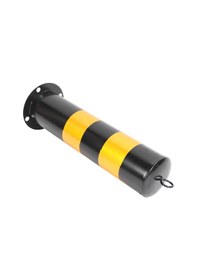 Resim Symbee 50cm Soğuk Çelik Güvenlik Yol Direği: Yoğun Basınç Dayanımı, Parlak Uyarı Rengi Ve Çok Amaçlı Kullanım İçin Taşınabilir Barrier 