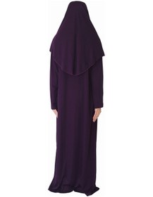 Resim Zehranaz Namaz Elbisesi Koyu Mor Fermuarsız Namaz Elbisesi Koyu Mor 