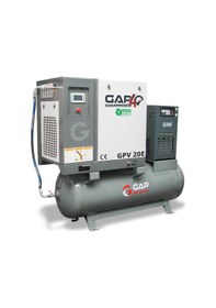 Resim Hava Kompresörü Depo Üstü İnvertörlü Vidalı 20hp 500lt Gpv20e 