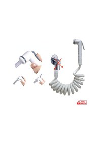 Resim Plasyay Spiral Taharetmatik Beyaz 2 Metre Beyaz 
