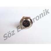 Resim 5 Pin Mini Xlr Canon Şase Tipi Erkek ( 1 Paket 5'Li ) 