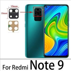 Resim Xiaomi REDMİ NOTE 9 Arka Kamera Camı Lens Yapışkanlı 
