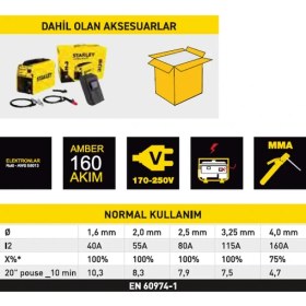Resim Merstek Star 4000 160 Amper Inverter Kaynak Makinesi 