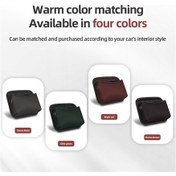 Resim Dancemonkey Yapışkanlı Araç Orta Konsolu Saklama Çantası Kahverengi 