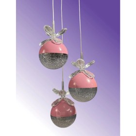 Resim Serçe'den 3lü Şeker LED Genç Kız Odası Sarkıt Avize 