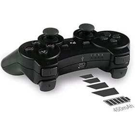 Resim CRKTEKNOLOJİ Ps3 Kablosuz Kol Dualshock 3 Wireless Controller Joystick Siyah Uyumlu 