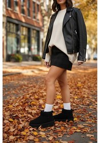 Resim Lumberjack Wold Kadin Ayakkabi - Siyah Sıyah 