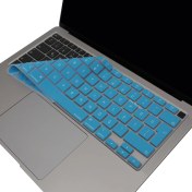Resim McStorey Macbook Air M1 Klavye Kılıfı Türkçe Q Baskı A2179 A2337 ile Uyumlu 