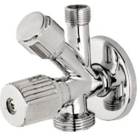 Resim Üso UT-000089 Çiftli Çamaşır Musluğu 