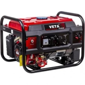 Resim Veta VT350JM Benzinli Marşlı Monofaze Jeneratör 3,5 Kva 2,8 Kw 