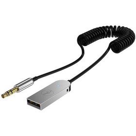 Resim Aux Araç Bluetooth Alıcı Adaptörü 3.5mm Ses Alıcısı 