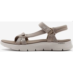 Resim Skechers Go Walk Flex Sandal - Sublime Kadın Bej Sandalet 141451 Tpe Bej 