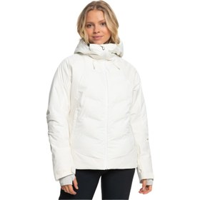 Resim Roxy Dusk Warmlink Kadın Beyaz Snowboard Ceketi 