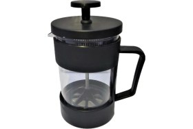 Resim Feyza Design Şık Siyah Frechpress 350ML, Pratik ve Şık Kahve Demleme Aleti 