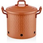 Resim Prizma Patates Soğan Kabı Terracota 30x30x30 Cm 
