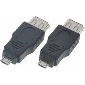 Resim Kuvars Mikro Usb Erkek To Usb Dişi Çevirici Otg Kablo 