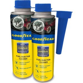 Resim Goodyear Goodyear Benzin Enjektör Temizleyici Yakıt Katkı Seti 300 Ml (2 Adet) 