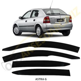 Resim Opel Astra G 1998 - 2005 Mügen Cam Rüzgarlığı 4 Lü Takım 