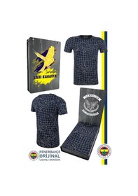 Resim Fenerbahçe Lisanslı Palamut Logotribün T-shirt Ahşap Kutulu Lacivert. 