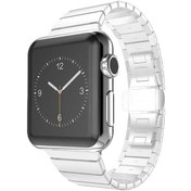 Resim iOS Uyumlu Watch 38mm 40mm 41mm Kordon Seramik Metal Kordon 16 1/2/3/4/5/6/se/7/8 