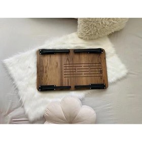 Resim Axolotl Foldaway Telefon ve Tablet Bölmeli Katlanır Ayaklı Laptop Sehpası Notebook Bilgisayar Çalışma Masa Lidya 