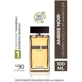 Resim Yves Rocher Ambre Noir EDT-Erkek Parfüm- Vegan-100ml 