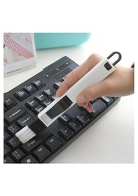 Resim Ergonomik Mini Çok Amaçlı Klavye Temizleme Fırçası 