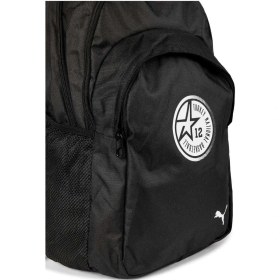 Resim Düz Turkey Nat. Basketball Backpack Sırt Çantası 07981401 Fermuarlı Sportswear Antrenman/Spor Siyah 