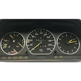 Resim Mercedes W126 Gösterge Krom Kadran Halka W126 Gösterge Çerçevesi 