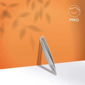 Resim Staleks Expert Eğimli 4mm Mini Kaş Cımbızı Profesyonel Yüksek Hassasiyet 66 mm 