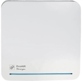 Resim Soler&Palau Ecoair Design S Duvar Tavan Tipi Sessiz 100MM Radyal Fan Banyo Aspiratörü Ortam Havalandırma Fanı Agmair Agm Sp 