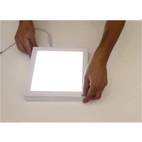 Resim Ack 18w Sıva Üstü Smd Led Panel Armatür 22 22 6500k Beyaz Işık 1530 Lümen 