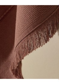 Resim Madame Coco Aviola %100 Pamuk Yüz Havlusu - Kiremit - 50x80 Cm 8684427204399 Kırmızı 