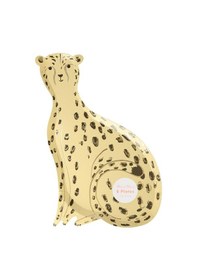 Resim Meri Meri - Cheetah Plates - Çita Tabak - 8'li 