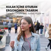 Resim Ttec 3.5mm Jack Girişli Kablolu Mikrofonlu Kulakiçi Kulaklık Çağrı Cevaplandırma Ve Sonlandırma 