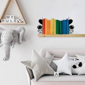 Resim KT-036 Dekoratif Metal Kitap Tutucu | ByLamp 