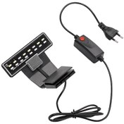 Resim Hangfox Mini Akvaryum Led Aydınlatma - İnce Tasarım, 3 Renk Modu, 10-45cm Tanklar İçin Soğuk Işık 