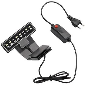 Resim Hangfox Mini Akvaryum Led Aydınlatma - İnce Tasarım, 3 Renk Modu, 10-45cm Tanklar İçin Soğuk Işık 