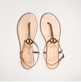 Resim Kadın Rose Parmak Arası Tokalı Sandalet Rose Bakır 
