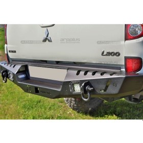 Resim Ford Ranger Off Road Arka Tampon Koruma 2012-2021 Aqm-s20 