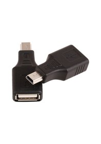 Resim Koodmax 5 Pin Mini Usb Erkek To Usb Dişi Adaptör - Mini Usb Otg 